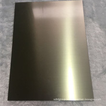 Feuille décorative en acier en acier inoxydable de Couleur Foshan de 0,6 mm